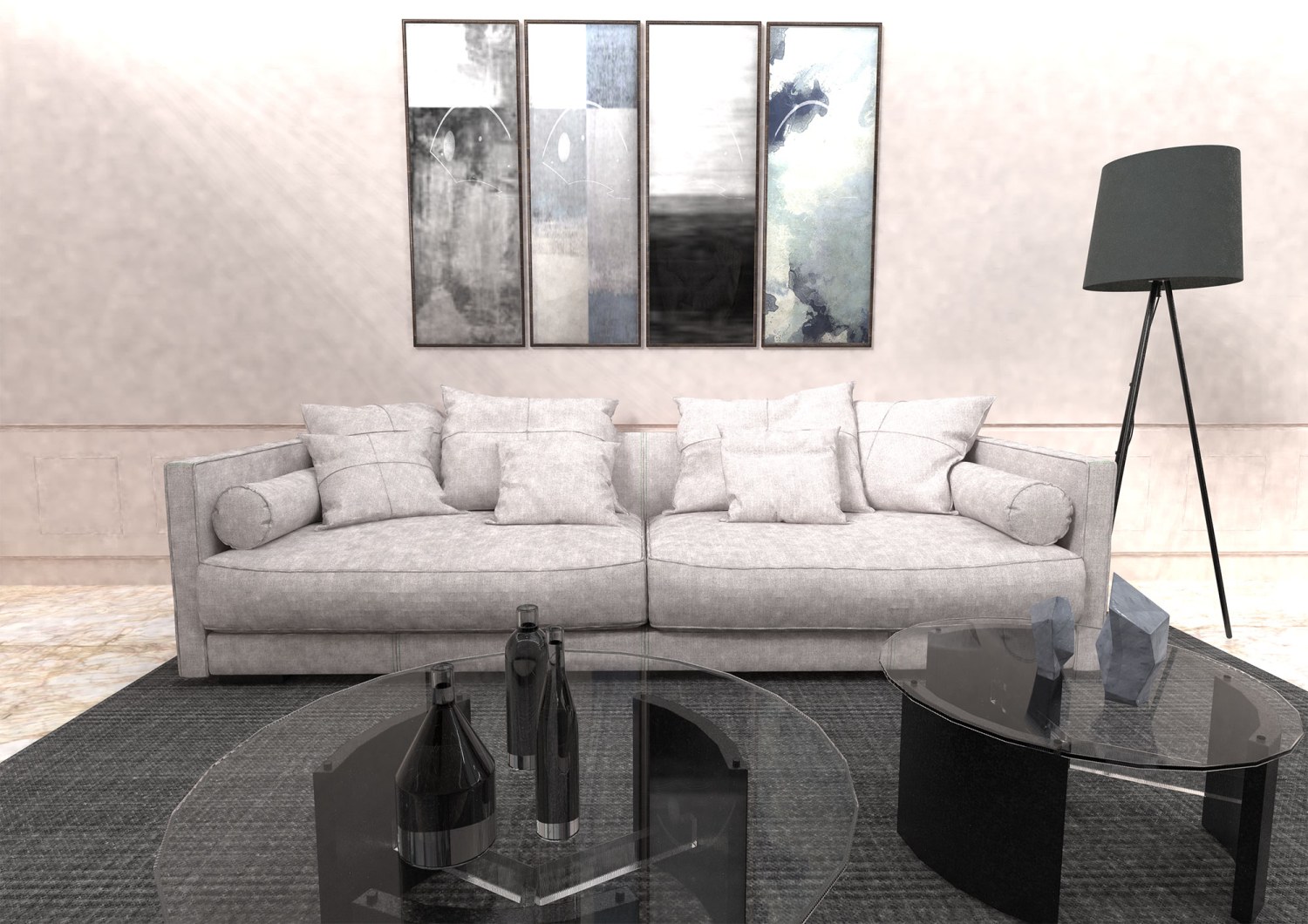 Opulent Elegance: Contemporary Luxury Apartment in Dubai