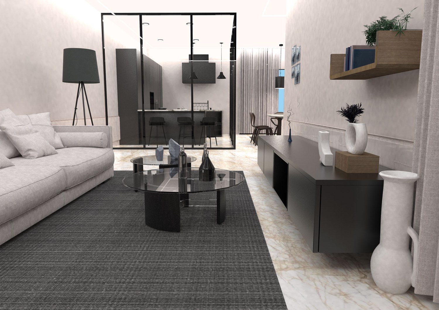 Modern Elegance: Luxurious Loft Design in the Heart of New York